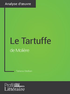 cover image of Le Tartuffe de Molière (Analyse approfondie)